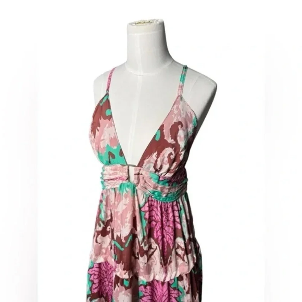 Gold & Silver Paris Maxi Botique Dress - Picture 3 of 7